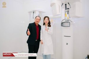 MEDENT bàn giao thiết bị chẩn đoán hình ảnh CBCT AXEOS cho nha khoa Odonto