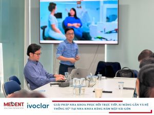 BS. Trần Ngọc Hải chia sẻ tại workshop “Giải Pháp Nha Khoa Phục Hồi Trực Tiếp, Xi Măng Gắn và Hệ Thống Sứ”