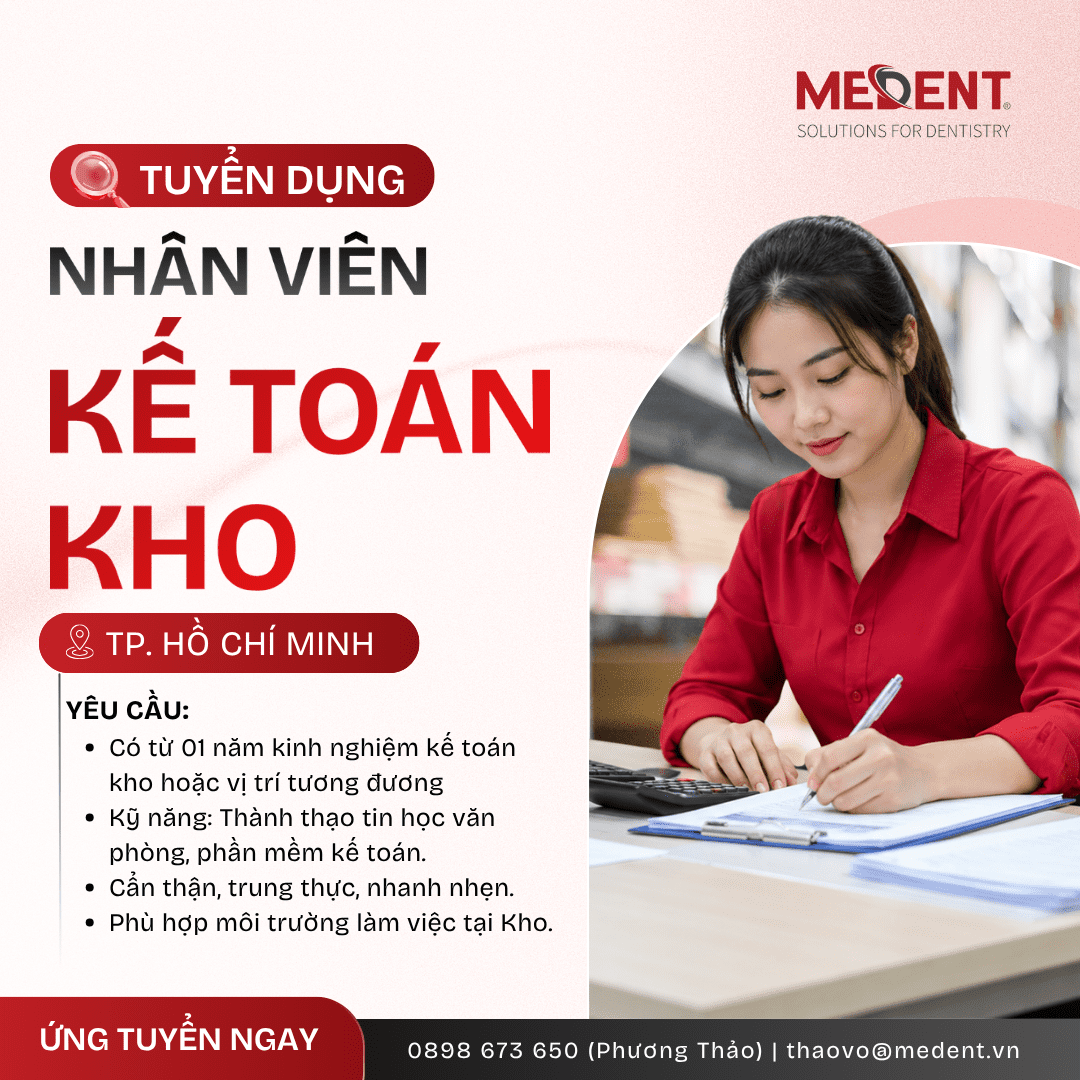 Tuyển dụng kế toán kho