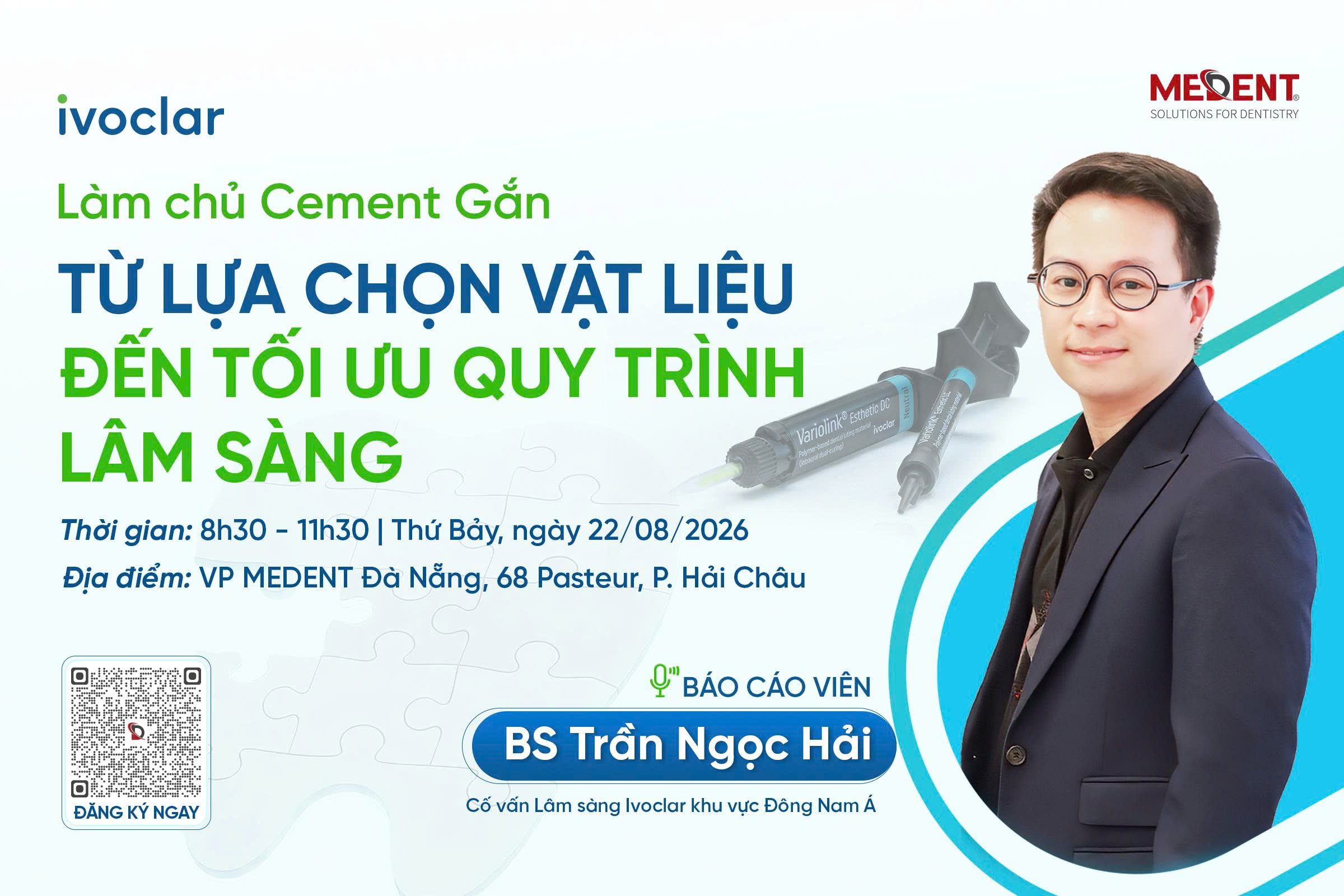 Workshop cement gắn sứ